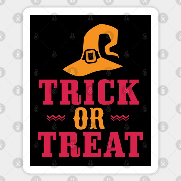 Trick Or Treat Magnet by MarinasingerDesigns